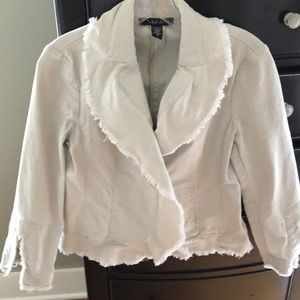 ⭐️$13 Laundry Distressed Jacket/Blazer EUC